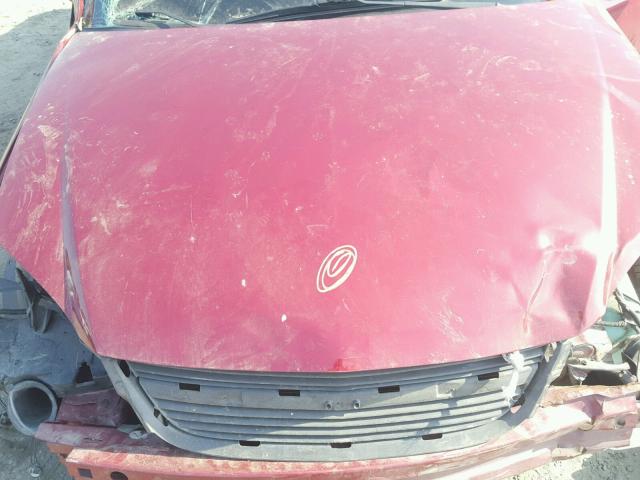 1G1AT58H197199544 - 2009 CHEVROLET COBALT LT MAROON photo 7