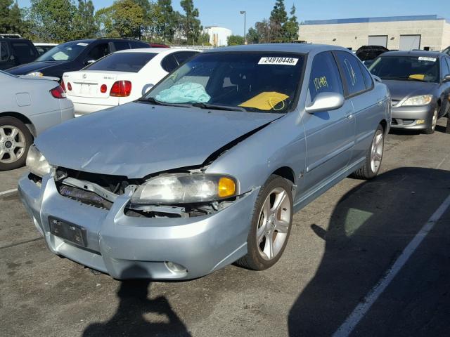 3N1AB51D33L723493 - 2003 NISSAN SENTRA SE- SILVER photo 2