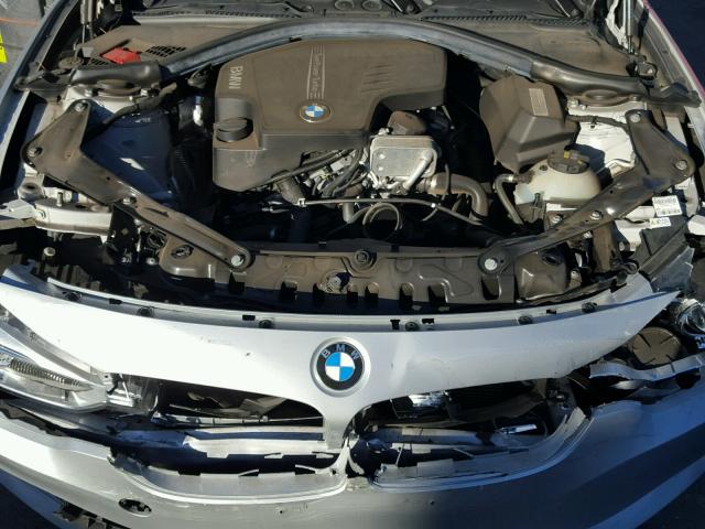 WBA3V5C59EJ969121 - 2014 BMW 428 I SILVER photo 7