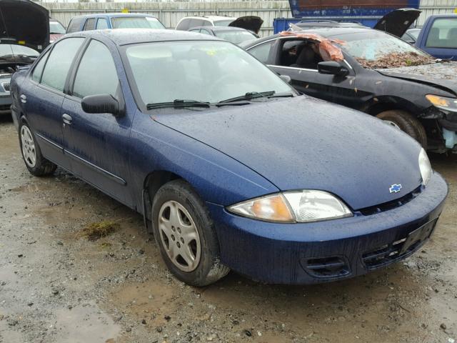 1G1JF52T217381973 - 2001 CHEVROLET CAVALIER L BLUE photo 1