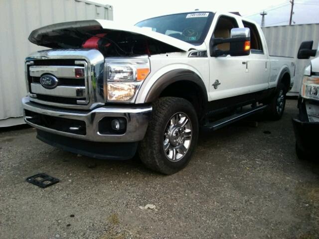 1FT7W2BT2GEA97490 - 2016 FORD F250 SUPER WHITE photo 2