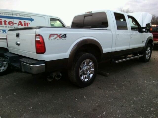 1FT7W2BT2GEA97490 - 2016 FORD F250 SUPER WHITE photo 4