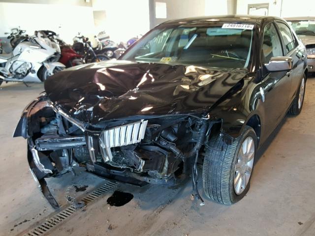 3LNHL2GC0AR644889 - 2010 LINCOLN MKZ BLACK photo 2