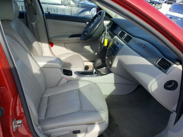 2G1WD58C089125035 - 2008 CHEVROLET IMPALA SUP 红色 照片 5