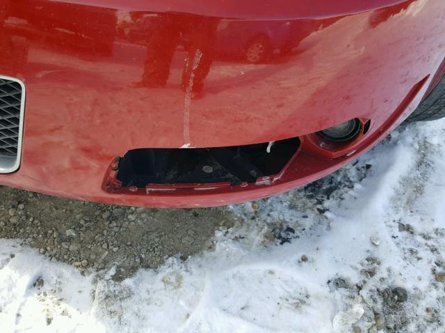 2G1WD58C089125035 - 2008 CHEVROLET IMPALA SUP 红色 照片 9