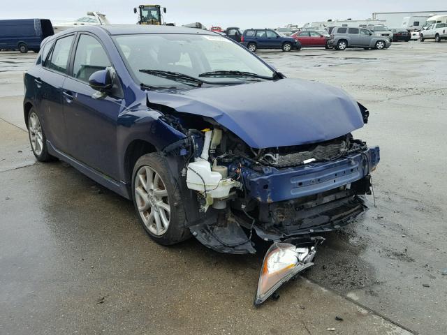 JM1BL1L53C1500794 - 2012 MAZDA 3 S BLUE photo 1