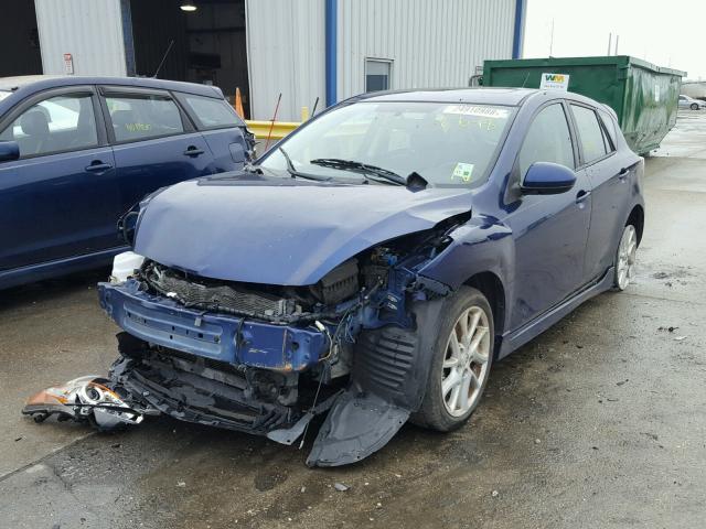 JM1BL1L53C1500794 - 2012 MAZDA 3 S BLUE photo 2