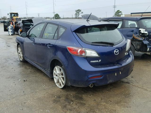 JM1BL1L53C1500794 - 2012 MAZDA 3 S BLUE photo 3