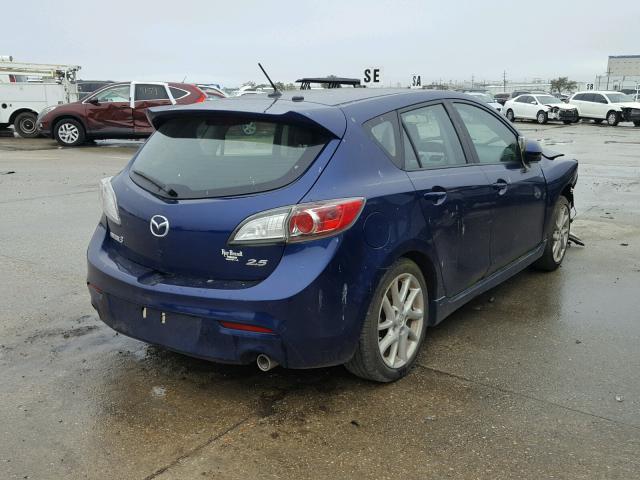 JM1BL1L53C1500794 - 2012 MAZDA 3 S BLUE photo 4