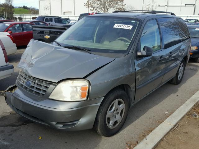 2FMZA51696BA24921 - 2006 FORD FREESTAR S GREEN photo 2