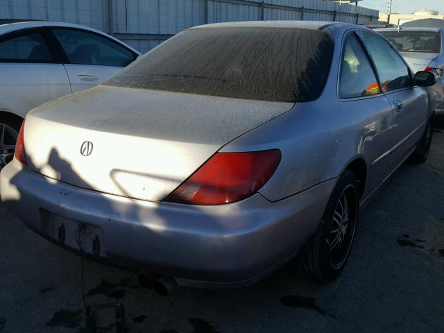 19UYA1157VL016641 - 1997 ACURA 2.2CL GRAY photo 4