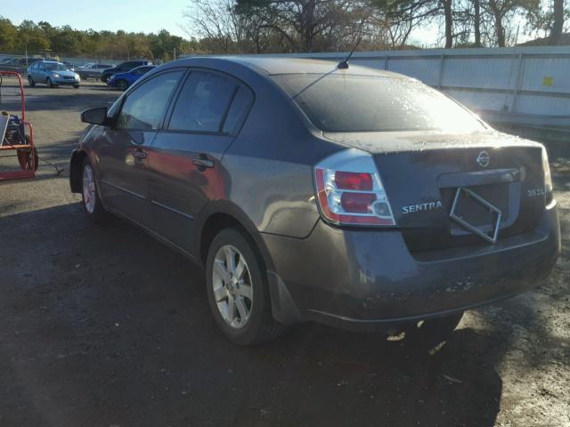 3N1AB61E77L718060 - 2007 NISSAN SENTRA 2.0 GRAY photo 3