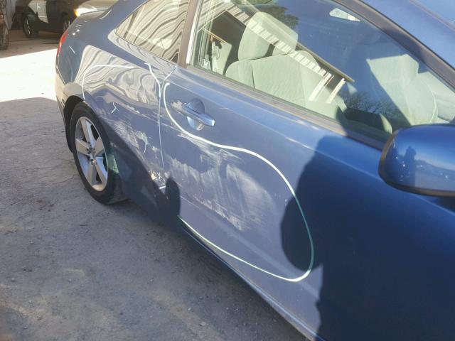 2HGFG118X8H525530 - 2008 HONDA CIVIC EX ლურჯი ფოტო 9