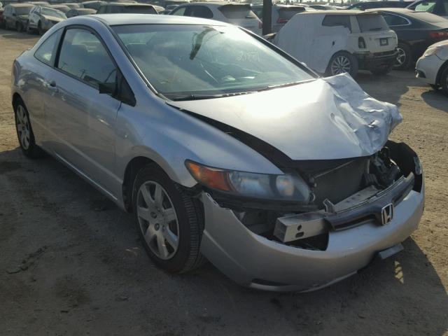 2HGFG12698H513169 - 2008 HONDA CIVIC LX SILVER photo 1