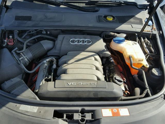 WAUDH74F58N174143 - 2008 AUDI A6 3.2 QUA GRAY photo 7