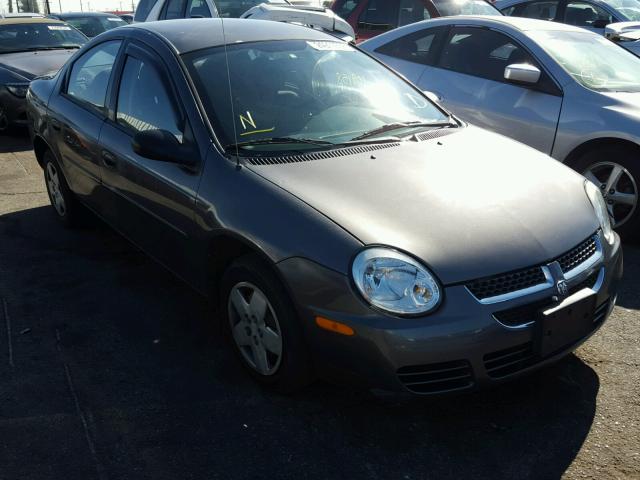 1B3ES26C13D184649 - 2003 DODGE NEON SE GRAY photo 1