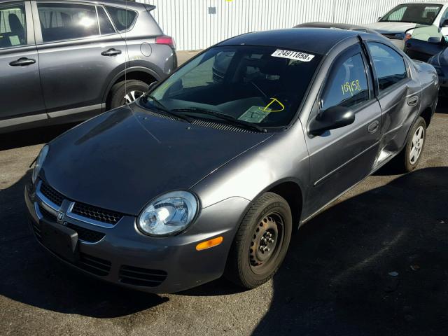 1B3ES26C13D184649 - 2003 DODGE NEON SE GRAY photo 2