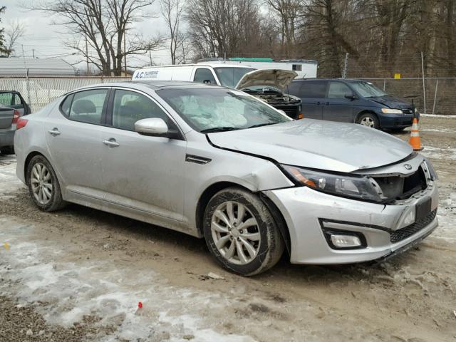 5XXGN4A72FG434480 - 2015 KIA OPTIMA EX SILVER photo 1