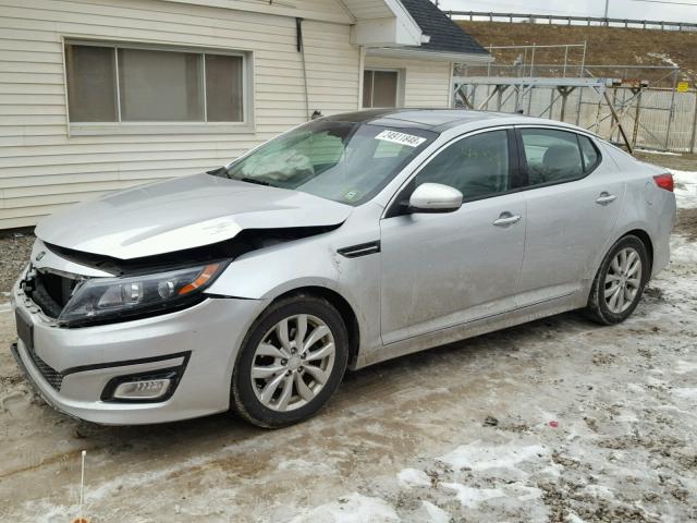 5XXGN4A72FG434480 - 2015 KIA OPTIMA EX SILVER photo 6