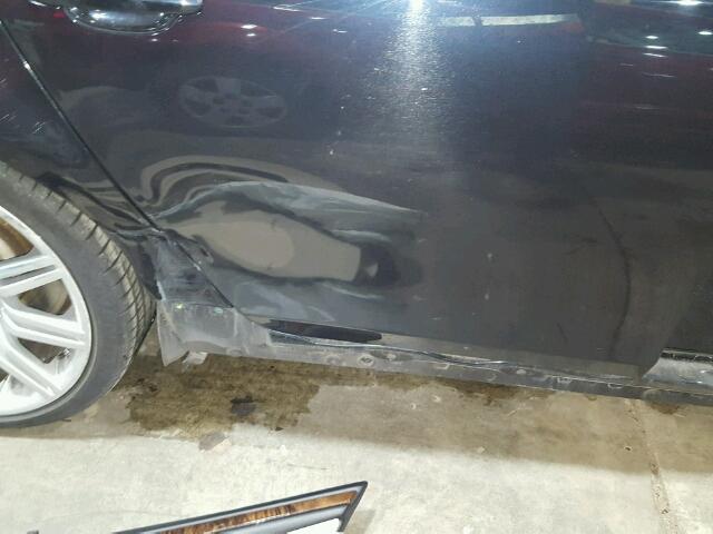 WBANW53528CT34417 - 2008 BMW 550 I BLUE photo 9