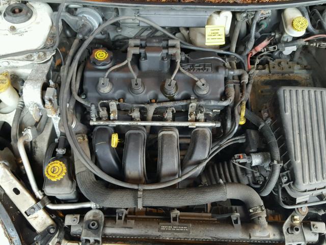 1B3ES26C52D582543 - 2002 DODGE NEON WHITE photo 7