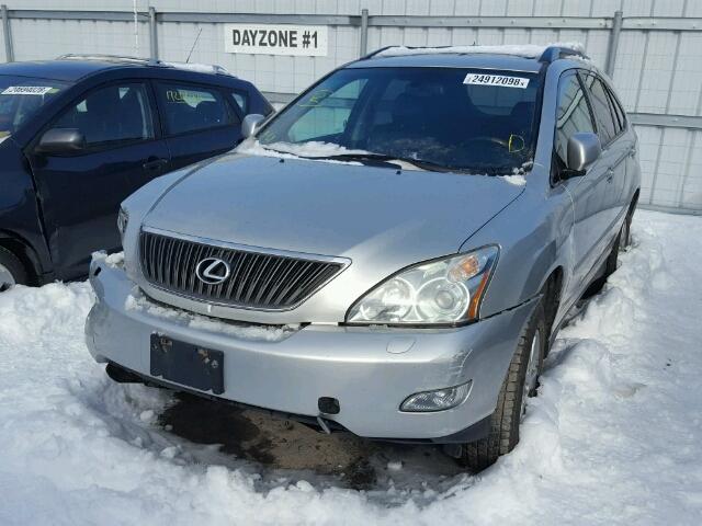 2T2HA31U14C023720 - 2004 LEXUS RX 330 SILVER photo 2