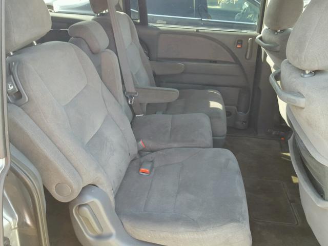 5FNRL38436B042874 - 2006 HONDA ODYSSEY EX GRAY photo 6