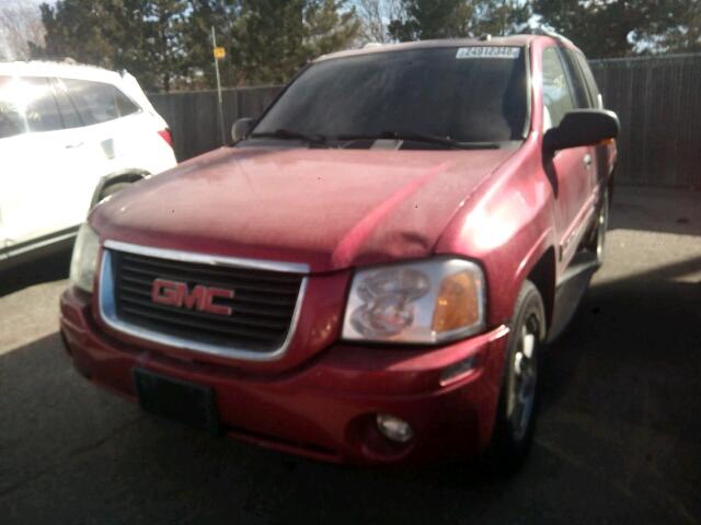 1GKDS13S152218558 - 2005 GMC ENVOY RED photo 2