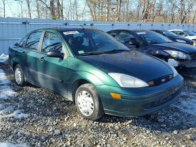 1FAFP33P81W213024 - 2001 FORD FOCUS LX GREEN photo 1