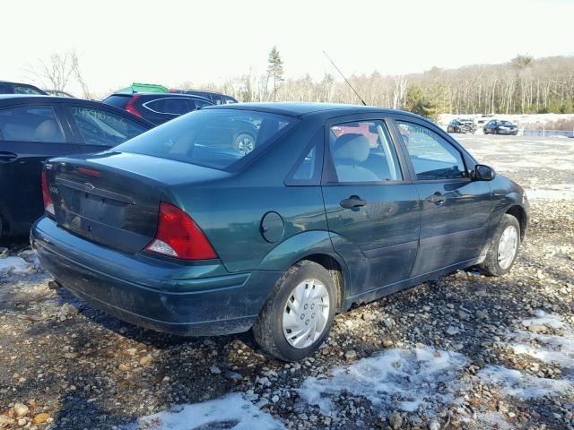 1FAFP33P81W213024 - 2001 FORD FOCUS LX GREEN photo 4