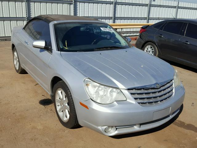 1C3LC65M78N243617 - 2008 CHRYSLER SEBRING LI SILVER photo 1