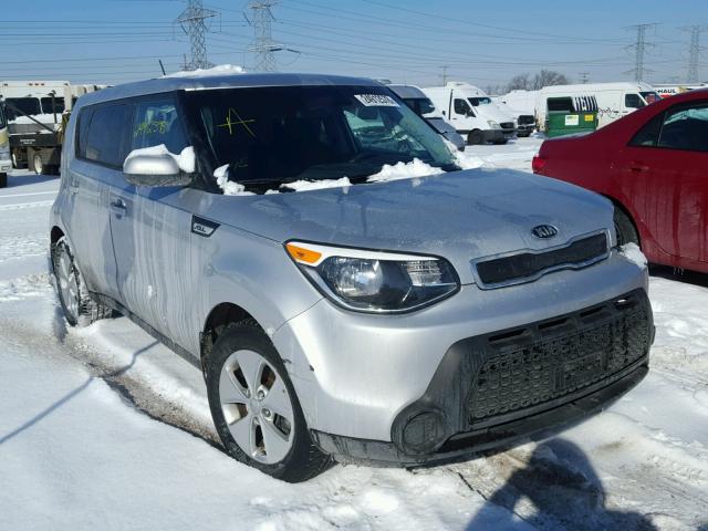 KNDJN2A22G7844849 - 2016 KIA SOUL SILVER photo 1