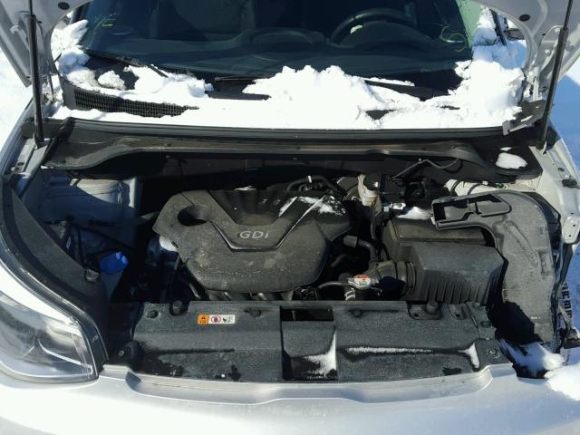 KNDJN2A22G7844849 - 2016 KIA SOUL SILVER photo 7