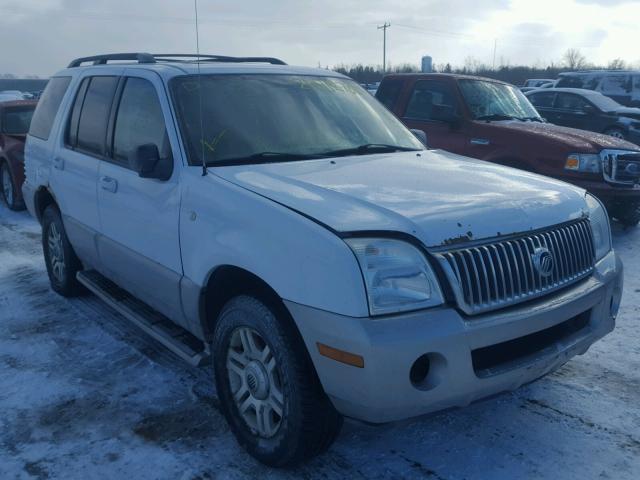 4M2ZU86K23ZJ12246 - 2003 MERCURY MOUNTAINEE WHITE photo 1