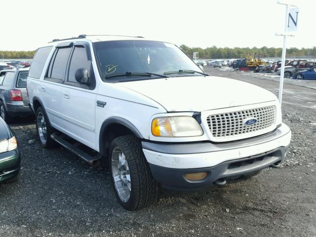 1FMPU16L21LA02628 - 2001 FORD EXPEDITION WHITE photo 1