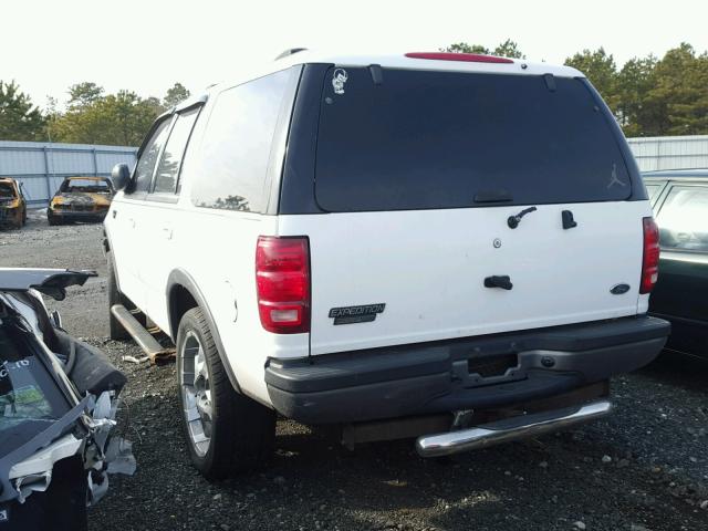 1FMPU16L21LA02628 - 2001 FORD EXPEDITION WHITE photo 3