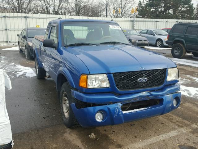 1FTYR44U32PA64511 - 2002 FORD RANGER SUP BLUE photo 1