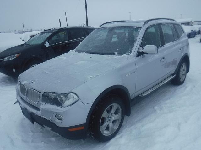 WBXPC93407WF23136 - 2007 BMW X3 3.0SI SILVER photo 2