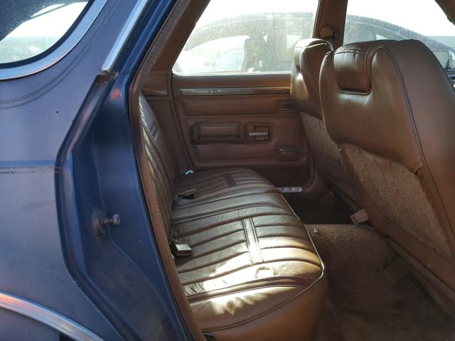 2CCCK3877HB703149 - 1987 AMERICAN MOTORS EAGLE LIMI BLUE photo 6