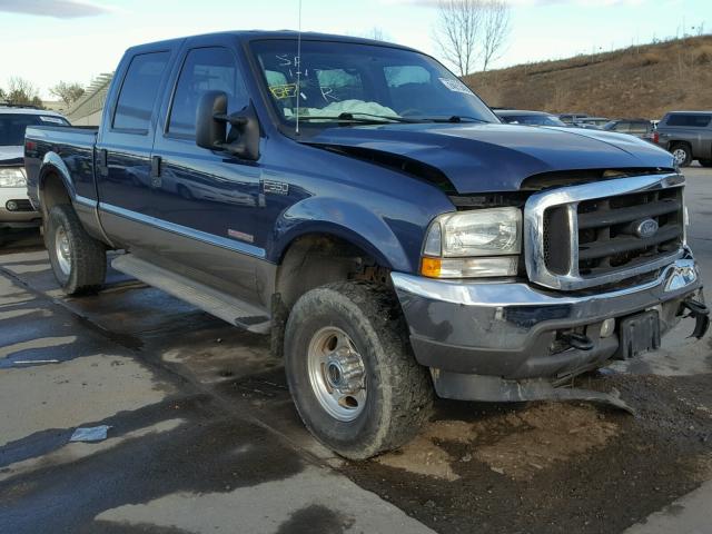 1FTSW31P94EA61988 - 2004 FORD F350 SRW S BLUE photo 1