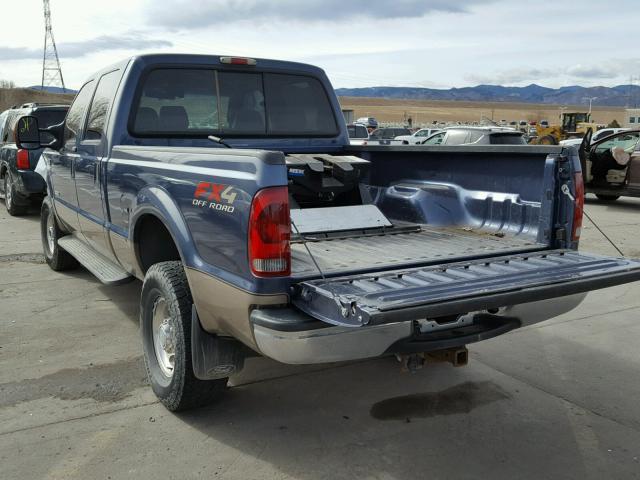 1FTSW31P94EA61988 - 2004 FORD F350 SRW S BLUE photo 3