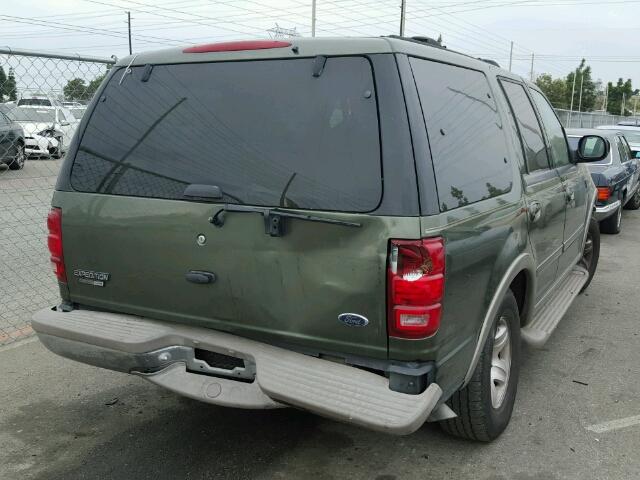 1FMRU17L3YLC41963 - 2000 FORD EXPEDITION GREEN photo 4