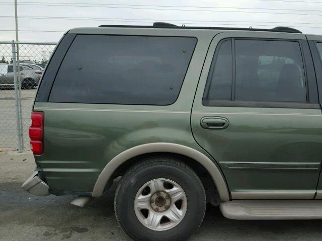 1FMRU17L3YLC41963 - 2000 FORD EXPEDITION GREEN photo 9