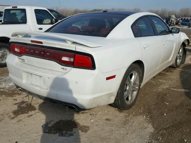 2C3CDXDT3EH141408 - 2014 DODGE CHARGER R/ WHITE photo 4