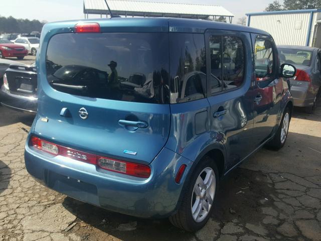 JN8AZ2KR1ET350460 - 2014 NISSAN CUBE S BLUE photo 4