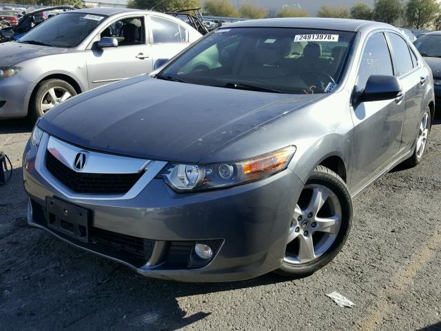 JH4CU2F64AC036989 - 2010 ACURA TSX CHARCOAL photo 2