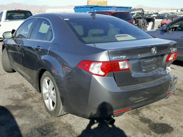 JH4CU2F64AC036989 - 2010 ACURA TSX CHARCOAL photo 3