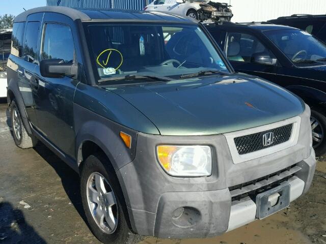 5J6YH28524L036567 - 2004 HONDA ELEMENT EX GREEN photo 1