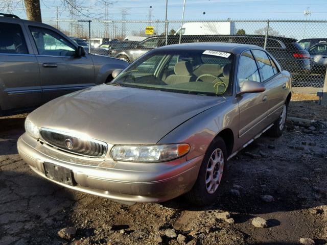 2G4WS52J021179201 - 2002 BUICK CENTURY CU TAN photo 2