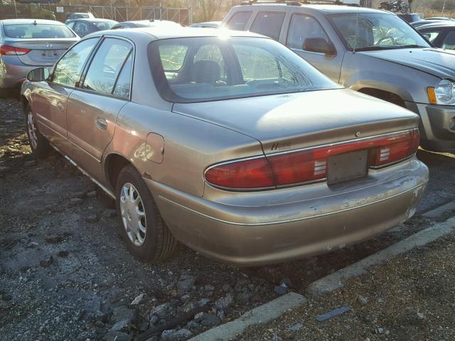 2G4WS52J021179201 - 2002 BUICK CENTURY CU TAN photo 3